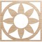 Ekena Millwork Blume Wood Fretwork Pierced Ceiling Medallion, Alder, 18"OD x 6 1/4"ID x 1/4"T CMWP18X18X0250BLAL - alternate 1